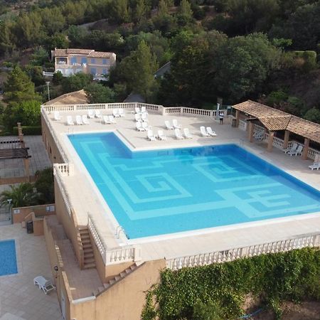 Les Issambres Appart 6 Pers Grande Terrasse Superbe Vue Mer Et Golfe De Saint Tropez, Piscine Exteriör bild